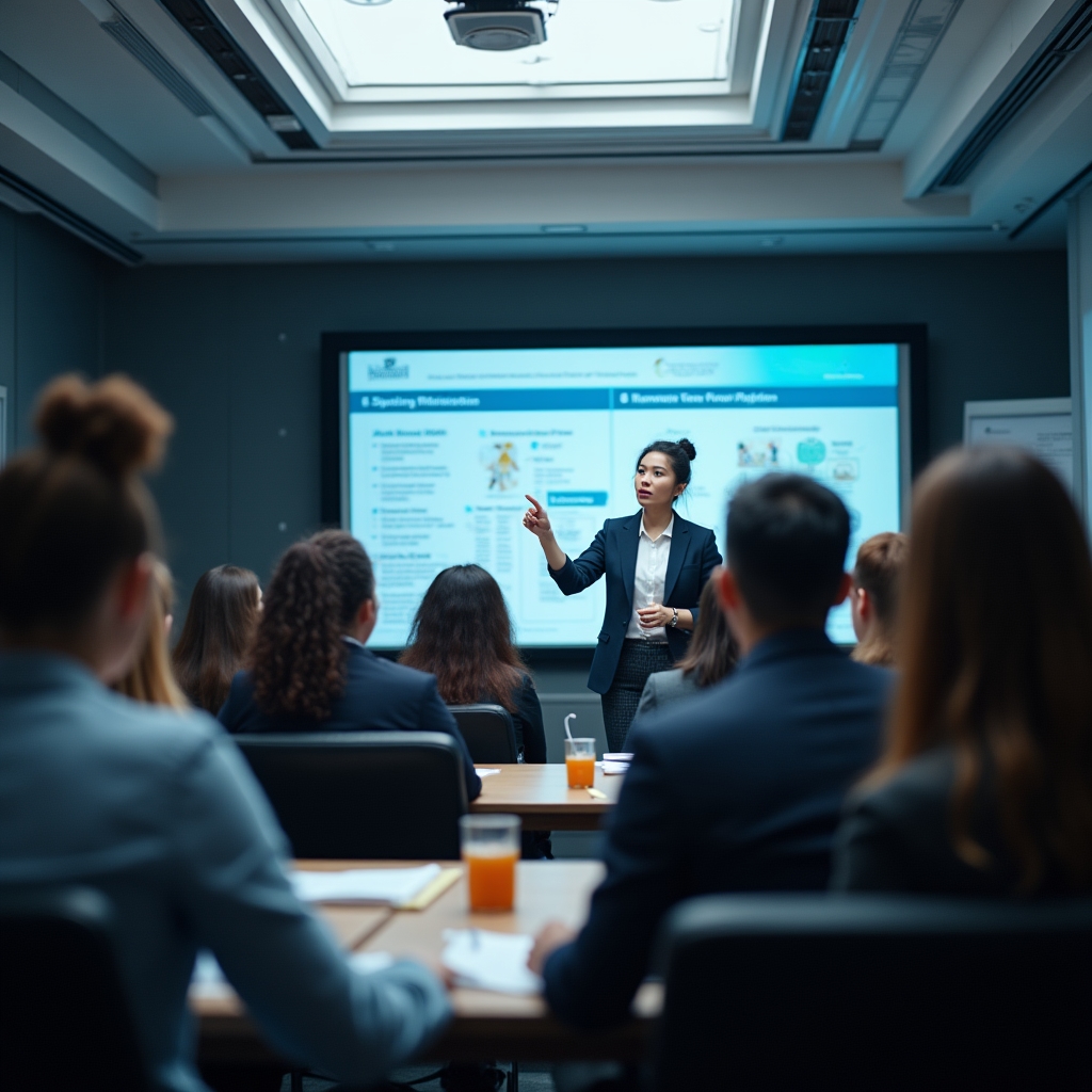 Educational session for cultural event organizers